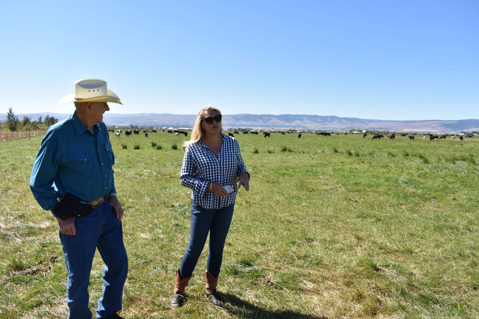 Van de Graaf family members overseeing their ranch